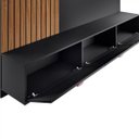 Ver imagem 4 de Painel para TV até 70 Polegadas 3 Portas Basculantes 1 Prateleira Camboriu Colibri