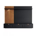 Ver imagem 2 de Painel para TV até 70 Polegadas 3 Portas Basculantes 1 Prateleira Camboriu Colibri