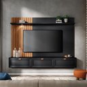 Ver imagem 1 de Painel para TV até 70 Polegadas 3 Portas Basculantes 1 Prateleira Camboriu Colibri