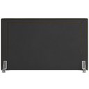 Ver imagem 3 de Cabeceira Cama Box Casal 140 Cm P05 Berlim Veludo Preto - Lyam Lyam Decor