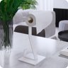 Porta Guardanapo Papel Toalha de Mesa ou Bancada Branco - 4