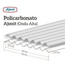 Ver imagem 4 de Telha Policarbonato 244cm X 110cm Ajover