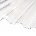 Ver imagem 2 de Telha Policarbonato Greca Trapezoidal Cristal Ajover