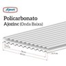 Telha Policarbonato Onda Baixa Leitosa - 4