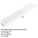 Ver imagem 5 de Telha Policarbonato Onda Baixa Leitosa