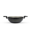 Ver imagem 5 de Panela Frigideira Caçarola Tampa de Vidro Wok 24 Cm Antiaderente Alumínio - Classy