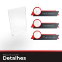 Ver imagem 4 de Plaquinha para Pix com Imã Display Suporte Expositor Acrílico