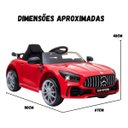 Ver imagem 4 de Carro Eletrico Mercedes Amg Gtr 12v Vermelho - Shiny Toys