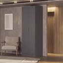 Ver imagem 1 de Sapateira Ravi New 81x230cm 2 Portas com LED Grafitto 1324