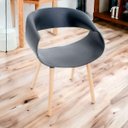 Ver imagem 7 de Kit 2 Cadeiras de Jantar Onda Preta Poltrona Confortável Grande White Arrow