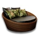 Ver imagem 3 de Conjunto Chaise, 4 Cadeiras, Mesa e 2 Espreguiçadeiras Em Alumínio Trama Original