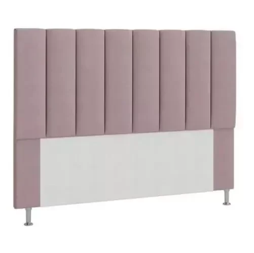 Cabeceira Moderna Estofada 140cm Carla Casal Cores:ROSE - 4