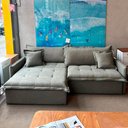 Ver imagem 3 de Sofá Armani 4 Lugares Retrátil Reclinável 256cm - 74605