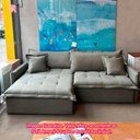 Ver imagem 7 de Sofá Armani 4 Lugares Retrátil Reclinável 256cm - 74605