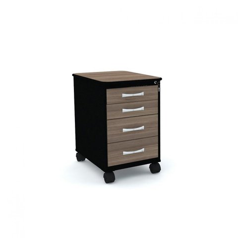 Gaveteiro 4 Gavetas e Rodízios Maxxi  