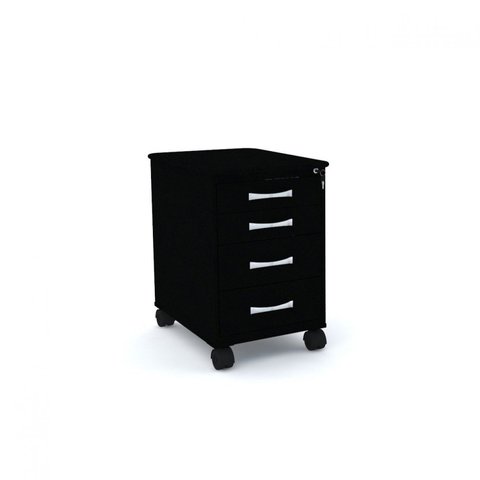 Gaveteiro 4 Gavetas e Rodízios Maxxi  