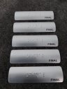 Ver imagem 3 de KIT 10 PLACAS BRAILE PARA CORRIMÃO FINAL ALUMINIO