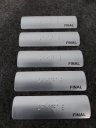 Ver imagem 4 de KIT 10 PLACAS BRAILE PARA CORRIMÃO FINAL ALUMINIO