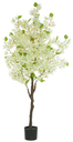Ver imagem 1 de Planta Artificial Bougainvillea Pu C/pote X622 Creme 1,50cm