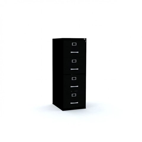 Gaveteiro Arquivo 4 Gavetas Maxxi Preto