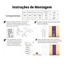 Ver imagem 6 de Sapateira com 9 Prateleiras para Organizar Calçados e Objetos Cor: Cinza
