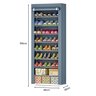 Sapateira com 9 Prateleiras para Organizar Calçados e Objetos Cor: Cinza - 5