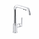 Ver imagem 1 de Misturador Monocomando Kohler de Cozinha Purist Cromado com Ducha 7505br-c4-cp Cromado