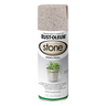 Tinta Spray Efeito Pedra Stone Cor Marrom Claro Rust Oleum - 1