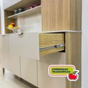 Ver mais imagens de Armário de Cozinha com Balcão Bien 8 Portas 1 Gaveta Freijó/ártico - Pnr Móveis