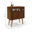 Ver imagem 2 de Aparador Bar Stein Canela com 2 Portas