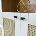 Ver imagem 3 de Estante para Livros 2 Portas Trama Carvalho Artely