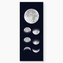 Ver imagem 4 de Adesivo de Porta - Fasees da Lua 5