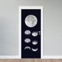 Ver imagem 2 de Adesivo de Porta - Fasees da Lua 5