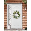 Ver imagem 2 de Enfeite de Porta de Entrada Guirlanda de Flores - 60cm - Grande