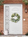 Ver imagem 2 de Enfeite de Porta de Entrada Guirlanda de Flores - 60cm - Grande