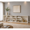 Ver imagem 1 de Aparador para Sofá em MDF Sala Decoração 230cm