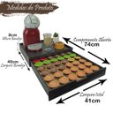 Ver imagem 5 de Bandeja Porta Cápsulas 41x40 Dolce Gusto Preto 36 Unidades