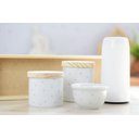 Ver imagem 5 de Kit Higiene Porcelana Bebê Maternidade Poá Rosa Bancada K066