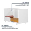 Ver imagem 6 de Berço Mini Cama com Colchão Life Tigus Baby