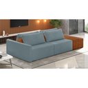 Ver imagem 6 de Sofá Ilha 2 Lugares Living 272cm Modulado Lary Bouclê K01 Cor Azul