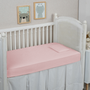 Ver imagem 3 de Kit Par Fronhas Bebê Berço Percal 300 Fios Menino Menina 100% Algodão:rose