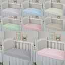 Ver imagem 1 de Kit Par Fronhas Bebê Berço Percal 300 Fios Menino Menina 100% Algodão:rose