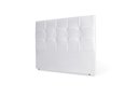 Ver imagem 1 de Cabeceira De Cama Box Luiza Queen 160cm X 106cm Couro Branco Ms Decor