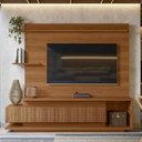 Ver imagem 1 de Rack Painel Home Estante Istambul Tv até 65 - Jequetiba