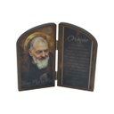 Ver imagem 1 de Adorno Oração de Mesa Padre Pio