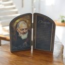 Ver imagem 5 de Adorno Oração de Mesa Padre Pio