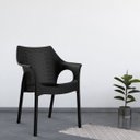 Ver imagem 3 de Cadeira para Jardim 82CMX54CM Relic Preto
