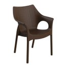Ver imagem 1 de Cadeira para Jardim 82CMX54CM Relic Marrom/Chocolate