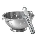 Ver imagem 1 de Kit Cook Escorredor de Macarrão e Pegador de Massa Aço Inox