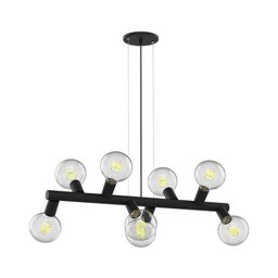 Lustre Pendente Taschibra Amora Preto E27 Bivolt - 2